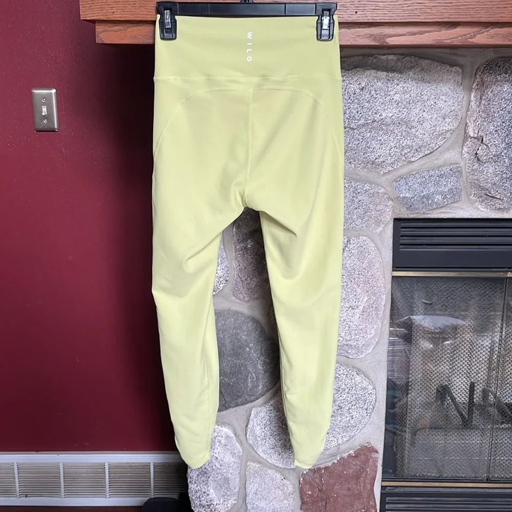 WILO  The Label Ribbed High Rise Ruched leggings - Picture 5 of 5